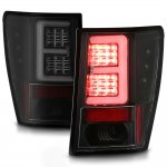 2010 Jeep Grand Cherokee Black Smoked LED Tube Tail Lights 2010 Jeep Grand Cherokee Black Smoked LED Tube Tail Lights