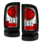 1996 Dodge Ram Chrome Custom Tail Lights