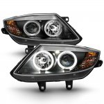 BMW Z4 2003-2008 Black Dual Halo Projector Headlights
