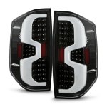 2021 Toyota Tundra Black LED Tube Tail Lights
