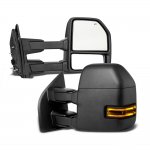 2013 Ford F450 Super Duty New Towing Mirrors Smoked LED Lights Power Heated