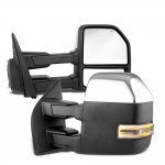 Ford F550 Super Duty 2008-2016 New Towing Mirrors Chrome LED Power Heated
