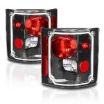 Chevy C10 Pickup 1973-1987 Altezza Tail Lights with Black Housing