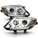 BMW Z4 2003-2008 Clear Dual Halo Projector Headlights