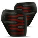 2012 Toyota 4Runner AlphaRex Black Smoked LED Tail Lights Sequential Signals