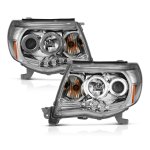 2006 Toyota Tacoma Clear Projector Headlights Halo LED