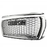 2023 GMC Yukon XL Chrome Grille and Hood Trim Denali Style