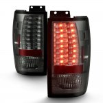 2001 Ford Expedition Smoked LED Tail Lights