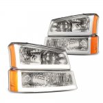 2005 Chevy Avalanche LED DRL Headlights Bumper Lights