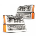 2003 Chevy Silverado 2500HD LED DRL Headlights Bumper Lights