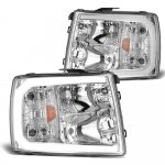 2010 Chevy Silverado 3500HD LED DRL Headlights
