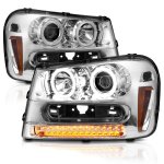 2002 Chevy TrailBlazer Halo Projector Headlights LED Signals 2002 Chevy TrailBlazer Halo Projector Headlights LED Signals