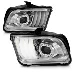 Ford Mustang 2005-2009 Projector Headlights LED DRL