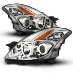 2009 Nissan Altima Coupe Projector Headlights LED Halo 2009 Nissan Altima Coupe Projector Headlights LED Halo