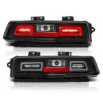 Chevy Camaro 2014-2015 Black LED Tail Lights