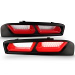 Chevy Camaro 2016-2018 Black Full LED Tail Lights