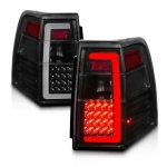 2007 Ford Expedition Black Smoked LED Tail Lights Tube