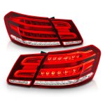 Mercedes Benz E Class Sedan 2010-2013 LED Tail Lights