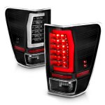 Nissan Titan 2004-2015 Black Tube LED Tail Lights