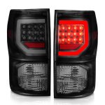2011 Toyota Tundra Black Smoked LED Tail Lights Tube