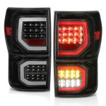 2011 Toyota Tundra Black Tube Full LED Tail Lights