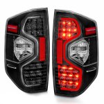 2017 Toyota Tundra Black LED Tail Lights
