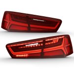 2013 Audi A6 LED Tail Lights Sequential Signals
