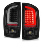 Dodge Ram 2500 2003-2006 Black Tube LED Tail Lights