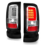 1997 Dodge Ram 2500 Chrome LED Tail Lights Tube