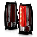 2020 Chevy Tahoe Smoked LED Tail Lights Redline