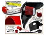 Chevy Camaro V6  2012-2015 Cold Air Intake with Heat Shield and Red Filter