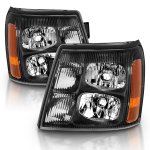 Cadillac Escalade 2003-2006 HID Headlights Black Chrome Cadillac Escalade 2003-2006 HID Headlights Black Chrome