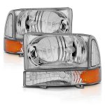 2001 Ford Excursion Headlights Set