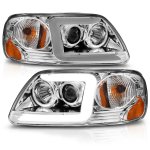 1999 Ford Expedition LED DRL Projector Headlights