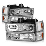 Chevy 1500 Pickup 1994-1998 Halo Headlights Set