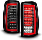 2002 GMC Yukon Black Full LED Tail Lights Tube 2002 GMC Yukon Black Full LED Tail Lights Tube