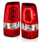 2006 GMC Sierra Denali Halo LED Tail Lights