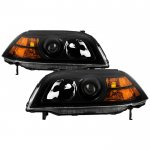 Acura MDX 2004-2006 Black Projector Headlights