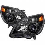 2010 Chevy Equinox Black Projector Headlights
