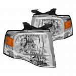 Ford Expedition 2007-2014 Headlights Chrome