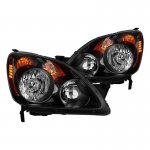 Honda CRV 2005-2006 Black Headlights