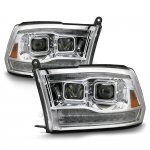 Dodge Ram 2009-2018 Projector Headlights LED DRL Signals Dodge Ram 2009-2018 Projector Headlights LED DRL Signals