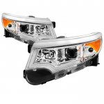 Ford Edge 2011-2014 Projector Headlights LED DRL