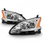 Nissan Sentra 2013-2015 Projector Headlights LED DRL