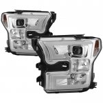 2017 Ford F150 LED Low Beam Projector Headlights DRL