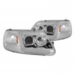2000 Ford Expedition Projector Headlights LED DRL S2
