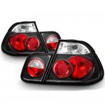 BMW 3 Series E46 Sedan 1999-2001 Black Altezza Tail Lights BMW 3 Series E46 Sedan 1999-2001 Black Altezza Tail Lights