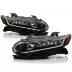 Honda Accord 2018-2020 Black LED Headlights DRL Signals Honda Accord 2018-2020 Black LED Headlights DRL Signals