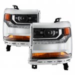 Chevy Silverado 2016-2018 Projector Headlights DRL Chevy Silverado 2016-2018 Projector Headlights DRL