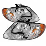 Chrysler Grand Voyager 2001-2005 Chrome Headlights